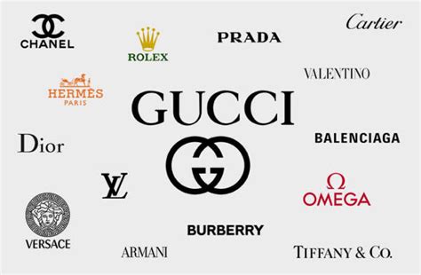 big name brands like gucci